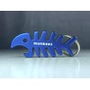 munkees 2 x Key Chain Fish Pendant Figurine Bottle Opener