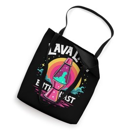 Lava Lamp Retro Aesthetic Psychedelic Groovy Vibes Tote Bag