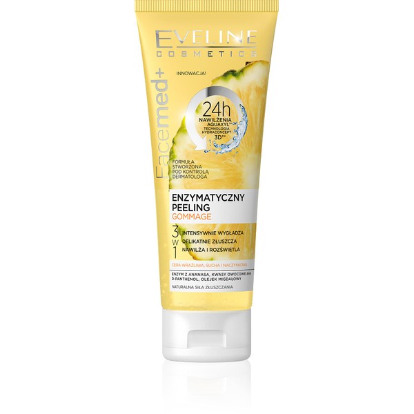 Eveline Cosmetics Facemed Enzymatic Peeling Gommage Pineapple 50 ml