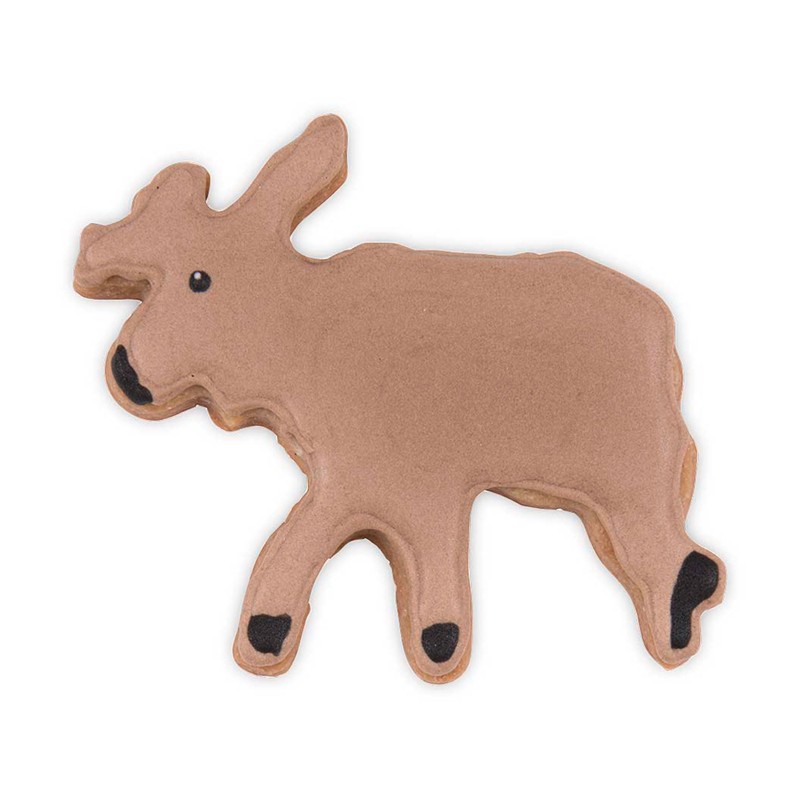 Staedter Elk Shape Cookie Cutter,7 cm, Stainless Steel, Silver