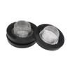 sourcing map Rubber Flat Washers 19mm OD 13mm ID 3mm