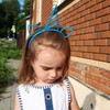 Candygirl Girl's Plastic Headbands Tiara Bunny Cat Bow Hairbands (012