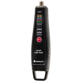 Triplett CTX10 Coaxial Cable Tester - Designed to Test The Connection of F-Type Coaxial Cable