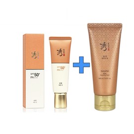 Sooryehan Bichaek Rosewood Sun 50ml + Sooryehan Bone Cleansing Foam 100ml / 수려한 비책 자단 선 50ml+수려한 본 클렌징 폼 100ml
