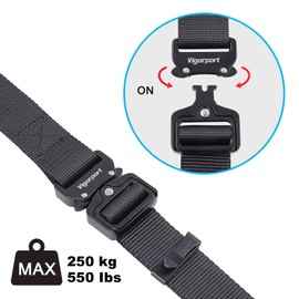 Vigorport Luggage Straps, Straps for Suitcase, Add A Bag Adjustable Attachment Accessories for Connect Your 3 Luggage Together(1.25'' Width M Size)