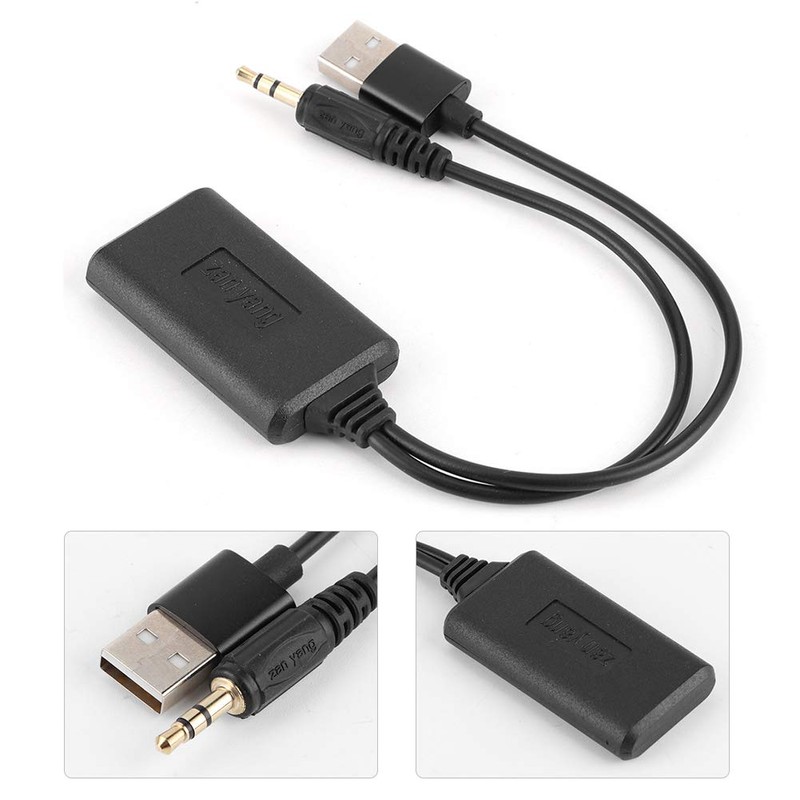 Bluetooth AUX Adapter Auto, 3.5mm/0.14in Wireless Bluetooth Empfänger, Bluetooth Transmitter