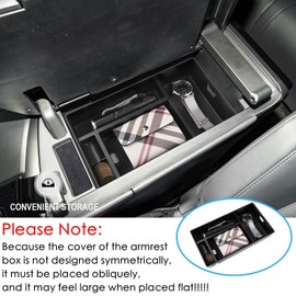 Ruiya for Lexus NX Center Console Organizer for 2022-2025 Lexus NX Accessories Console Organizer Lexus NX Armrest Storage Tray Compatible with 2022 2023 2024 2025 Lexus NX 250/350/350h/450h+