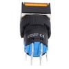 25Pcs Squares Push Button Switch 8 Pin Self Locking Switches