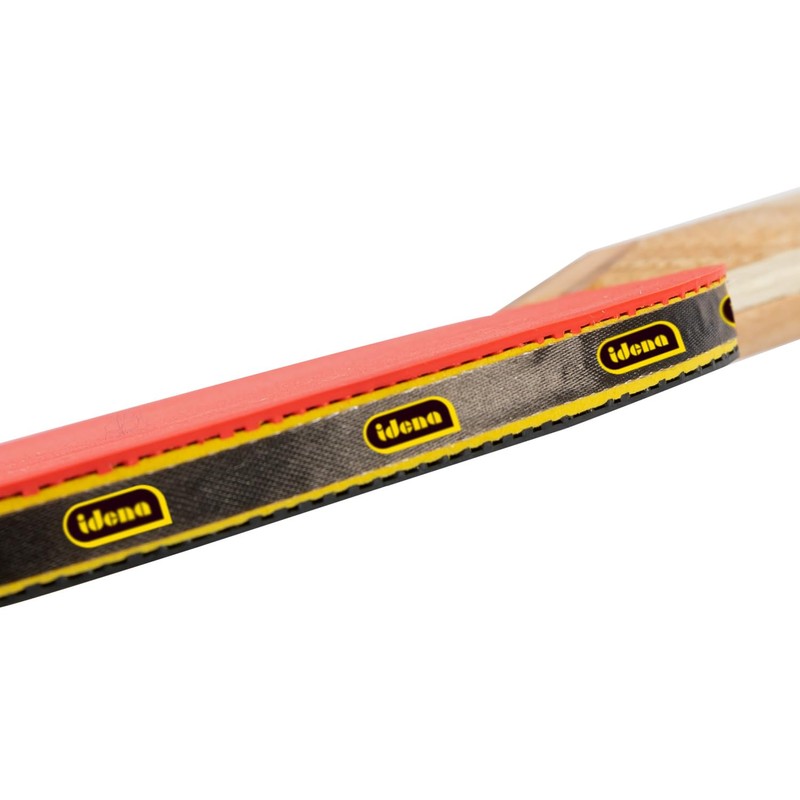 Idena 40202 Table Tennis Bat Training with Wooden Handle and