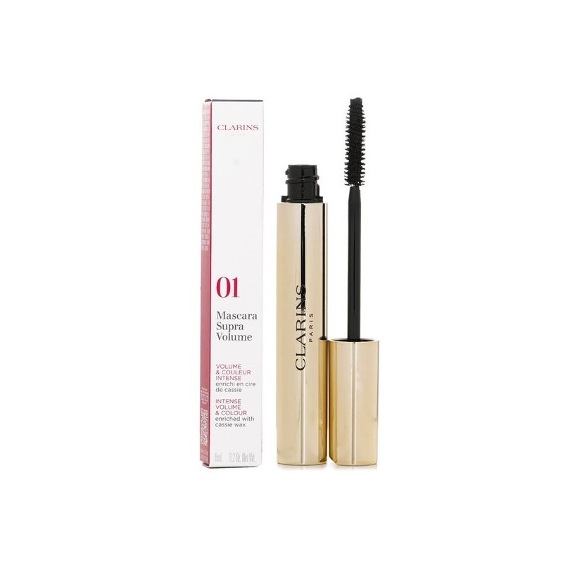 Clarins Supra Volume Mascara - 01 Intense Black (Random Packaging)