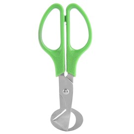 Kitchen Egg Scissors, Portable Anti-Rust Quail Egg Scissors Cutter Stainless Steel Opener Kitchen Tool Eggs Clipper Housewife Clipper(Green)
