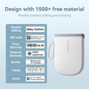 Niimbot D11-H Label Maker with Tape, Portable Wireless Connection Label