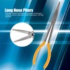 Needle Nose Pliers 55# Steel Straight Long Nose Pliers High