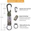 LUYADIN Paracord Lanyard Keychain with USA Flag,Parachute Rope Necklace Keychains