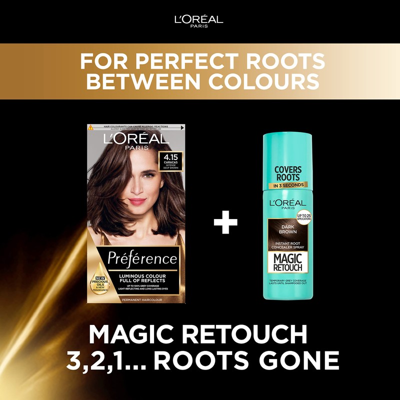 L'Oreal Paris Preference Hair Dye, Long Lasting, Luminous Permanent Hair