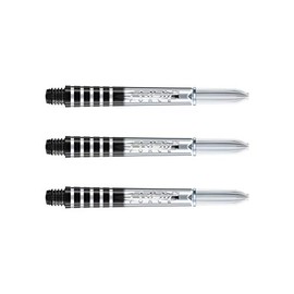 Winmau Prism Force Clear Intermedaite Polycarbonate Dart Stems - 1 Set per Pack (3 shafts in Total)