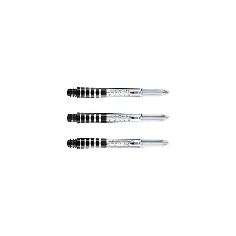 Winmau Prism Force Clear Intermedaite Polycarbonate Dart Stems - 1