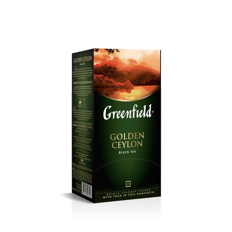 Greenfield Golden Ceylon Сlassic Collection Black Tea Finely Selected Speciality