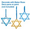 Baker Ross FX940 Star Of David Wooden Decorations - Pack