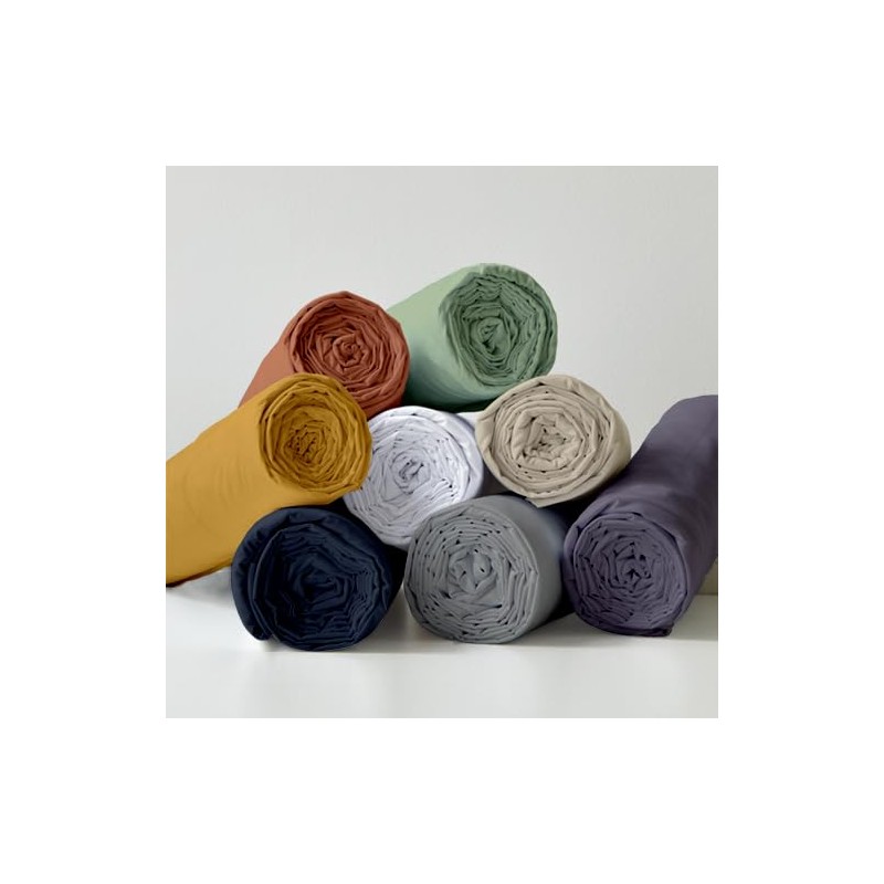 Duquennoy & Lepers - Fitted Sheet 30 cm - Percale