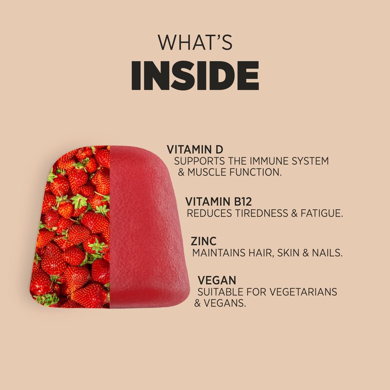 Multivitamin Gummies for Men | 14 Key Nutrients with Vitamin
