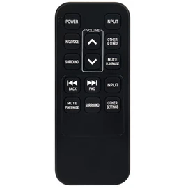 Replacement Remote Control Applicable for ZVOX AccuVoice Sound Bar AV120 AV203 AV257 AV157 Home Theater Audio TV Speakers Soundbar