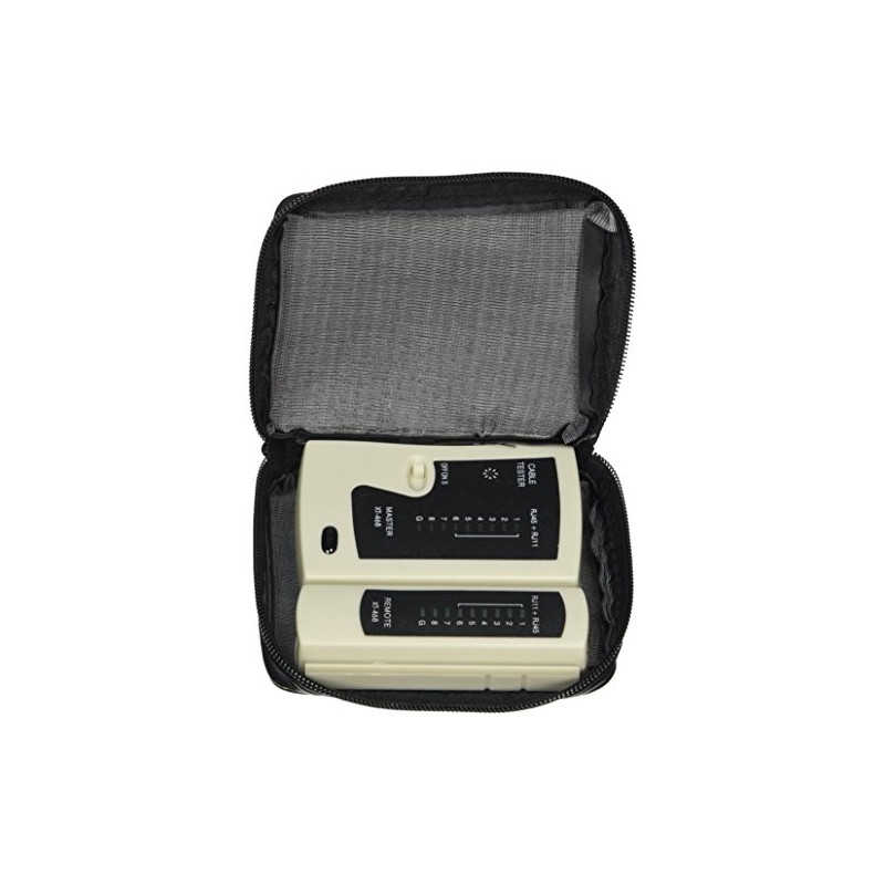 Monacor 29.2070 Network Line Tester for Testing Continuity of Cat.