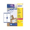 Avery L7169 Printable, Customisable Parcel Shipping Labels, Laser Printers, 4
