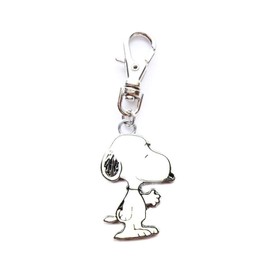 SNOOPY HOW DO YOU DO PEANUTS DOG CHARM 7/8" W x 1 1/4" L ADD TO ZIPPER PULL PURSE WALLET BACKPACK OR SMALL PET DOG CAT COLLAR LEASH ETC