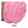 Hilo Grueso, Hilo Voluminoso Hecho A Mano, Lavable, Rosa