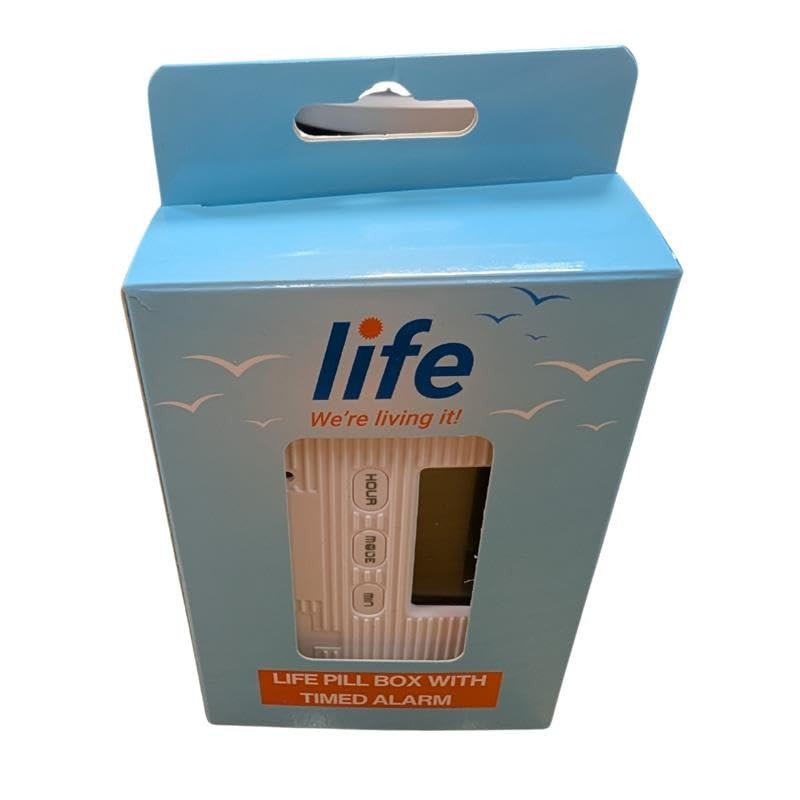 Life Automatic Pill Dispenser with Alarm – Electronic Pill Box
