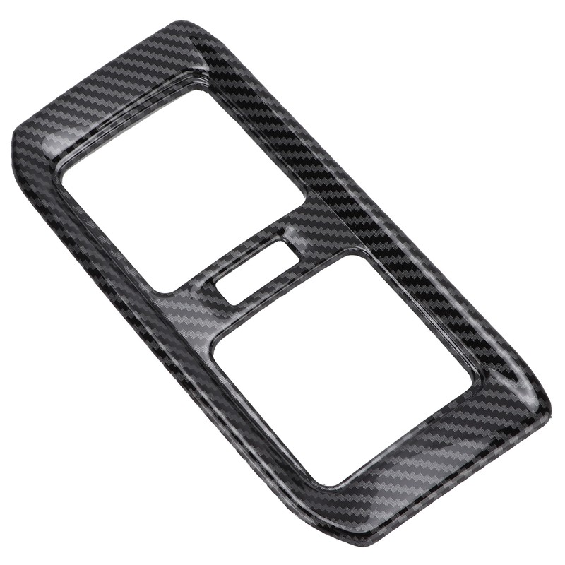 Rear Air Conditoner Outlet Vent Cover Panel Trim Carbon Fiber