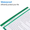 GUOKOFF A4 Project Folder (Green, Pack of 12) Plastic Report