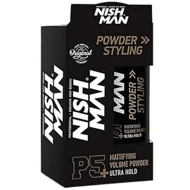 nishman 헤어 스타일링 파우더 시리즈 20g, P5 울트라 홀드 Nishman Hair Styling Powder Series 20g, P5 Ultra Hold