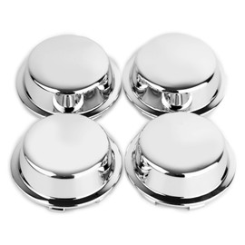 Wheel Center Cap, Outer Diameter: 2.9 inches (74 mm), Inner Diameter: 2.6 inches (65 mm), Silver, ABS, Wheel, Center Cap, Hub Cap, Dustproof, DIY