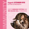 Certified Organic Vitamin B12 5000mcg Drops, Methylcobalamin, 50 Servings –