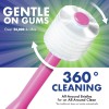Brilliant Baby Toothbrush 4-24 Months Infants 360 Round Head Mircrofine