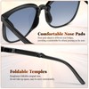 Milifox Gafas De Sol Para Hombre Polarizadas Mujer Retro Plegables