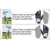FINGER TEN Men's Golf Gloves for Right Left Handed Golfer