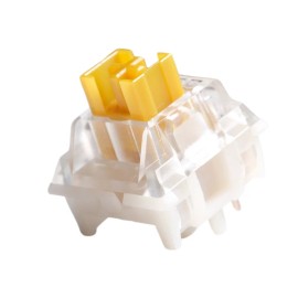 Gazzew Hand Lubed/Filmed Gazzew U4 RGB Tactile Switches For Mechanical Keyboards - Hand Lubed Only, 110 Switches