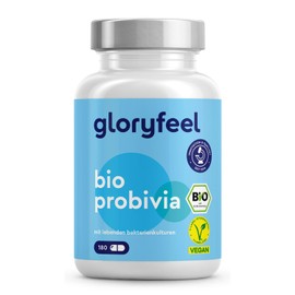gloryfeel Bio Probivia Kulturen Komplex mit 500 Mrd. KBE/g* - 21 Bakterienst?mme + Bio-Inulin - *dies entspricht 20 Mrd KbE pro Tagesdosis - 100% vegan, laborgeprft & ohne Zus?tze in Deutschland hergestellt