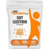 Bulk Supplement Soy Soy Lecithin Powder Powder 500g, 1 Piece / 벌크서플리먼트 대두 소이 레시틴 파우더 가루 분말 500g, 1개