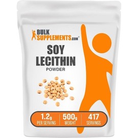 Bulk Supplement Soy Soy Lecithin Powder Powder 500g, 1 Piece / 벌크서플리먼트 대두 소이 레시틴 파우더 가루 분말 500g, 1개