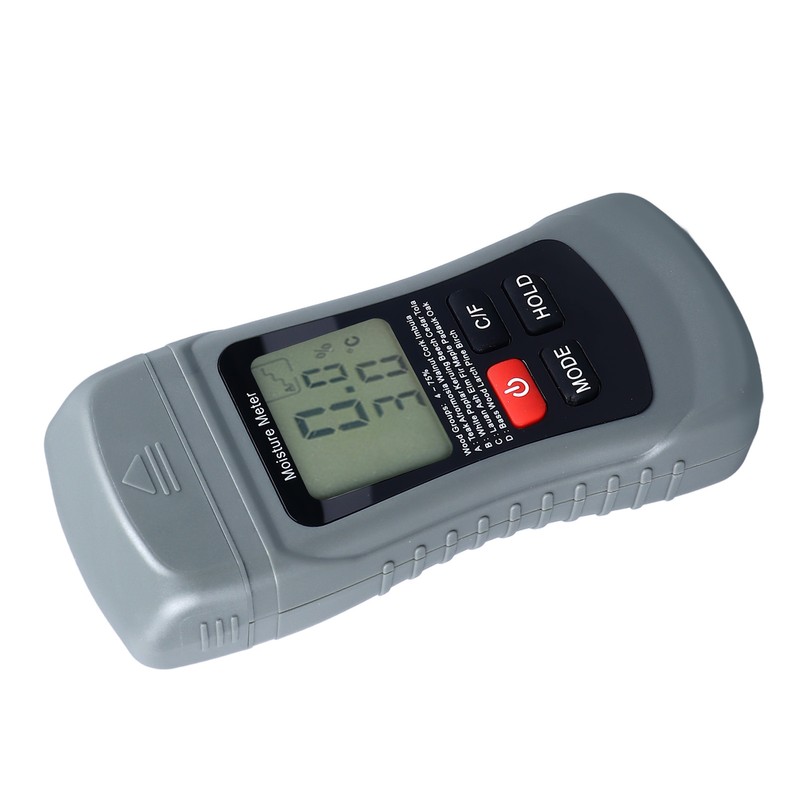 Pin Type Moisture Meter LCD Digital Display Moisture Detector for