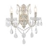 YLONG-ZS Crystal Wall Sconce Crystal Wall Chandelier Wall Lamp Modern