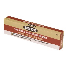 HYDE 13135 Single Edge Blades, 100 Pack