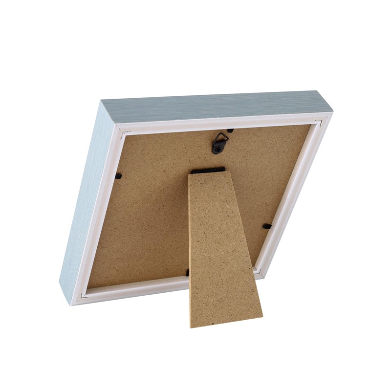 PSLXZXK 6x6 Picture Frame Blue Gold Beige Resin Photo Frame