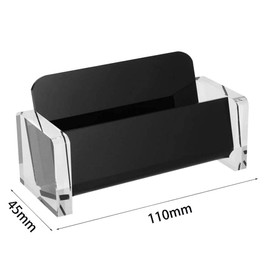 TopHomer Red Acrylic Business Card Holder Display Stand