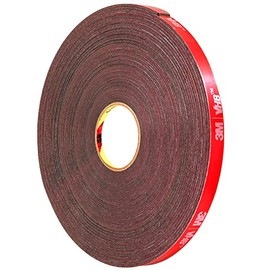 CANOPUS Double Sided Tape, Heavy Duty Adhesive Tape, LED Mounting Tape, Waterproof Foam Tape, 0.4in x 100ft, Suitable for LED Strip Lights, Indoor/Outdoor Craft, Home & Office Projects
