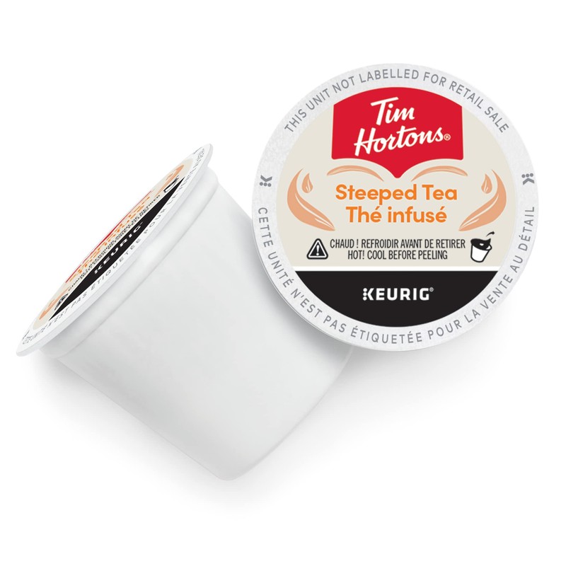 Tim Hortons Steeped Orange Pekoe Tea, Single Serve Keurig K-Cup